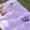 Estera de picnic estilo nórdico ins alfombra a prueba de humedad engrosada camping exterior alfombrilla de suelo portátil alfombrilla para césped alfombrilla plegable