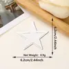 Parche Bordado de Estrella de Cinco Puntas con Purpurina de Nuevo Estilo, Accesorios de Ropa y Equipaje de Venta Caliente Transfronteriza, Parche Decorativo Termoadhesivo