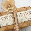 Beige 6cm 8cm Encaje de Borlas en Fila Borlas Encriptadas Accesorios para Ropa DIY Textiles para el Hogar Accesorios para Bufandas