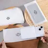Bolsas Autoadhesivas Esmeriladas de CPE Engrosado, Bolsas de Embalaje de Plástico Semitransparentes, Bolsas Autocierre para Fundas de Teléfono y Cables de Datos