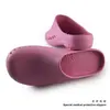 Zapatos quirúrgicos pegatinas antideslizantes suela de goma pantuflas EVA zapatos de trabajo pantuflas de doctor de laboratorio zapatos limpios experimentales 039