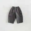 Camiseta Holgada para Niños con Etiqueta 2026 Nuevo Otoño Bebé Color Sólido Camisa Base Simple Ropa de Otoño para Niños zqy6279
