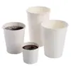 Copos de Papel Descartáveis de PLA, Biodegradáveis, Personalizados, Revestidos, Ecológicos, Espessos para Café, Chá de Leite e Bebidas