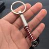 Accesorios de modificación de coche nuevos llavero creativo de amortiguador amortiguador piezas de automóvil regalos personalizados