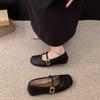 Zapatos de Mujer 2024 Nuevo Verano Mary Jane Suela Suave Ligera Boca Baja Combinan con Todo Planos Moda Estilo Francés Zapatos Planos