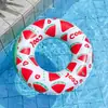 Nuevo Flotador Inflable Transparente para Adultos Espesor Celebridad de Internet Anillo para Axilas Infantil Antivuelco Flotador Salvavidas para Niñas