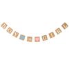 Decoração yingyingpai europeia e americana banner de puxar vintage MENINO OU MENINA NÓS TE AMAMOS Banner de decoração para fotos