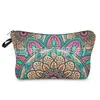 Coleção Mandala Aliexpress Amazon Mais Vendido Bolsa de Maquiagem Impressa em 3D Clutch Bolsa de Armazenamento para Mulheres Artigos de Higiene