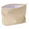 Bolsa de lona de pana de gran capacidad para mujer, estilo coreano, para guardar loción, cepillo, neceser portátil, bolsa de lona para cosméticos