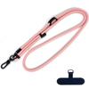 Cordón para teléfono móvil de 8 mm de grosor, retráctil, ajustable, para el cuello, antipérdida