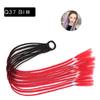 Pelucas de Cola de Caballo Dreadlock Estilo Europeo y Americano al por Mayor para Niños, Pelucas de Gomas Elásticas de Colores, Trenzas Boxeadora de Colores de Fibra de Alta Temperatura