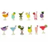 Parches bordados de bebidas coloridas listos para usar, insignias, parches para chaquetas de mezclilla, bolsos, parches bordados decorativos para manualidades, se pueden planchar