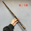 Bastón de Bambú Sólido Hecho a Mano, Bastón de Yoga, Bastón de Bambú Dorado Pulido, Bastón de Artes Marciales, Bastón de Senderismo