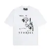 Nova Camiseta de Base Melancólica Rica de Segunda Geração Erd Sketch Graffiti Solta Casual de Manga Longa Marca Tendência Masculina e Feminina Camiseta de Manga Longa