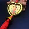 Fábrica de Colgantes Giratorios para Coche con Forma de Corazón de Melocotón del Presidente Suministro de Puesto Fijo Regalo de Exposición Lote Mixto Colgante de Coche Acting Mang Ying