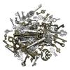 Aleación Transfronteriza de Venta Caliente Llave Mixta Colgante Multipatrón Accesorios de Joyería DIY Llavero Colgante Nuevo