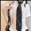 Uniforme americano estilo universitario para mujer, cintura pura, uniforme jk de manga corta, uniforme escolar, traje estilo universitario, falda jk corta