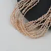 Perlas de Agua Dulce Naturales de unos 4 mm, Cuentas de Arroz de Tres-Siete Agujeros, Productos Semi-Terminados de Collar de Perlas, Cuentas Sueltas para DIY, Accesorios de Joyería para DIY