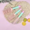Venta al por mayor de fábrica Color Caramelo Lindo Peine de Cojín de Aire Bolsa de Aire Peine para Cabello Rizado Peine Alisador de Cabello Peine de Peluquería Peine de Masaje Ovalado