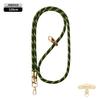 Cordão Original para Celular Longo 8mm Mosquetão de Montanhismo Transversal Ajustável Outdoor Elegante Dourado Escalada Corda Trançada
