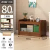 Estante de armazenamento para livros, estante de chão com portas, prateleira de armazenamento de bambu multicamadas à prova de poeira, estante de exibição simples para sala de estar