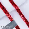 Encaje de Lentejuelas Dorado y Plateado Adorno DIY Caja de Almacenamiento Hecha a Mano Decoración para Disfraz de Performance de Ópera Encaje