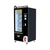 Máquina expendedora desatendida 24 horas, Máquina expendedora inteligente con escaneo por IA, Máquina expendedora personalizada de bebidas y snacks