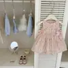 Vestido sem mangas com laço para meninas FHW, Vestido princesa doce respirável e amigável à pele de bebê, Roupa de verão, Transfronteiriço