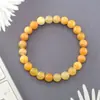 Pulseras de Piedra Natural con Cuentas de Venta Caliente Transfronterizas para Estudiantes de Secundaria, Joyería Casual, Joyería Popular, Accesorios Deportivos, Pulseras para Mujer