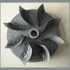 Acessórios para aspirador de pó para marcenaria Lâminas de ventilador de aspirador de pó Rotor de ventilador de ferro Rotor de ventilador balanceado dinamicamente