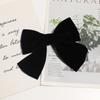 Pelúcia Big Bow Hairpin Outono e Inverno Coreano ins Internet Cabeça Vermelha Decorativo Top Clip Bonito Furry Hairpin Acessórios para o Cabelo
