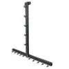 Alça de Puxar para Exercícios de Remo, Alça de Puxar Alta para Treinamento Muscular das Costas, Rack de Armazenamento de Acessórios para Equipamentos de Ginástica