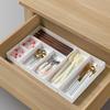 Divisor de Cajón de Cocina Caja de Almacenamiento para Cubiertos Estante de Almacenamiento para Cuchillos, Tenedores y Palillos Almacenamiento de Utensilios de Cocina Compartimentos Integrados en Gabinete del Hogar