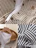 Ropa de Primavera y Otoño Beikefei Unisex para Niños Chaqueta con Capucha Rayada Nueva Prenda Superior de Manga Larga Elegante para Primavera y Otoño Niños