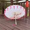 Guarda-chuva de Papel de Óleo Pétala Borla Clássico Meninas Dança Desempenho Adereços Dinastia Han Guarda-chuva de Fotografia Decoração Cheongsam Guarda-chuva Infantil