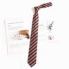 Rayas Rojas Retro Lazy Free Jk Estilo Preppy Corbata Decoración de Camisa para Mujer Dk Corbata de Mano Accesorios para Hombre Moderno
