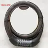 Candado Antirrobo para Bicicleta Correa Gruesa Anti-Corte Soporte Candado con Llave para Vehículo Eléctrico Anillo de Bloqueo Candado con Contraseña para Bicicleta