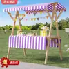 Estante de Exhibición para Puesto de Mercado, Soporte para Puesto de Mercado Nocturno, Soporte de Exhibición Promocional, Carrito Plegable Móvil
