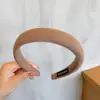 Diadema de Esponja de Gama Alta para Mujeres con Volumen Craneal Alto, Nueva Diadema de Lavado Facial Primavera y Otoño 2026, Pasador, Accesorio para el Cabello de Ala Ancha