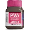 Tinta PVA 37ml. Marrom escuro
