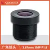 Lente Grande Angular Chuang'An Optoelectronics 3,67mm 1/2,3 Adequada para Monitoramento de Veículos, Direção Autônoma e Câmeras Esportivas Dv