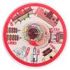 Presente Criativo Quanzhou Atrações Turísticas Gastronômicas Souvenirs Magnéticos Culturais e Criativos Decorações em Acrílico Ímã de Geladeira Rotativo