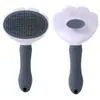 Pente para animais de estimação para afinar e remover pelos soltos, pente para pelos de gato, pente desembaraçador e removedor de pelos soltos de aço inoxidável, pente especial para gatos e cães