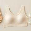 Ropa interior para madres primerizas, sin aro de acero, copa fija, sujetador de chaleco para mujeres de mediana edad y mayores, sujetador transpirable de talla grande, venta al por mayor