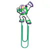 Clipe de Papel Grande Buzz Lightyear Material de Escritório Clipe de Papel Criativo Fofo Agulha em Forma de U Pvc Desenho Animado Marcador Colorido