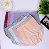 Encuentra ropa interior de algodón de color liso sin costuras y que no marca, talla grande para chicas con sobrepeso, talla ampliada, algodón de Xinjiang, de cintura alta para mujer, transfronteriza de fábrica