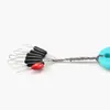 Espacio competitivo Aohu caucho crudo para frijoles no daña la línea 6+1 aparejos de pesca de caucho accesorios de pesca 100 bolsas/caja