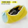 Bolsa específica para lavar zapatos en lavadora, diseñada para un uso fácil, previene la deformación de los zapatos durante el lavado, cuenta con un filtro doméstico e incluye un cepillo para zapatos grueso de cerdas suaves - un artículo imprescindible para la limpieza de zapatos