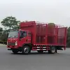 Caminhão de Transporte de Porcos e Ovelhas Modelo Novo, Fornecimento Direto do Fabricante, Caminhão de Transporte de Gado Dayun de 3 Camadas, Especificamente para Fazendas de Porcos