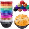 Moldes para Mini Cupcakes de Papel de Hornear con Foil